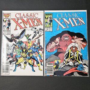 Classic X-Men #1 & #10 🔑 issue (1986-87)